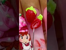 The CUTEST Strawberry Shortcake Nails!🍓🍰💅🏻