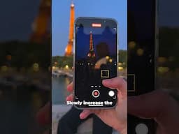 Stunning Location Reveal Idea! 🤩🎥 #videoideas #iphonecamera #iphonevideo #paris #shorts