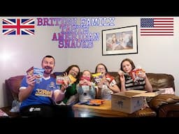 British Family Taste American Snacks For The First Time!