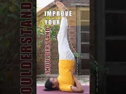 IMPROVE Your SHOULDERSTAND With These SIMPLE Tips