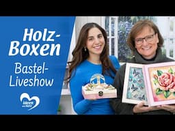 Boxen aus Holz - Bastel-Liveshow (27.01.2025)