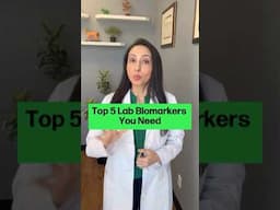 🧪 5 Lab Biomarkers to Need to Optimize Your Longevity! #shorts #preventativehealth