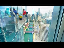 Window Cleaning the 54th Floor in Chicago