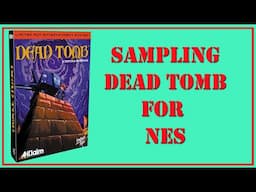 **NEW** NES Game DEAD TOMB 2021