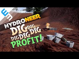 HYDRONEER Game of Gold Mining and Base Building for PROFITS!