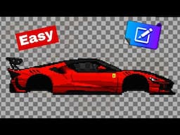 Easiest way to make the Ferrari sf90 in pixel car racer | how to get a Ferrari in pixel car racer