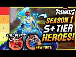 The SEASON 1 Marvel Rivals Hero Tier List