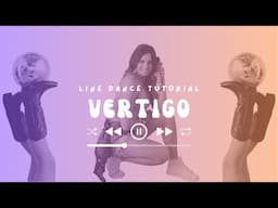 Learn "Vertigo" in 3 Minutes [Spin Me Round (Like a Record)] Line Dance Tutorial