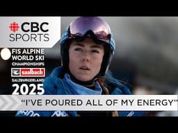 The REASON Mikaela Shiffrin DROPPED OUT of the giant slalom at Alpine worlds & more | #CBCSports