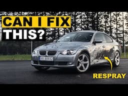 I REBUILT THE CHEAPEST BMW E92 320D IN THE WORLD