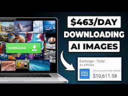 EARN Money CREATING NEW Ai IMAGES! ($460 Per Day!) *NEW Method* Make Money Online Downloading Images