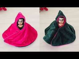 Reversible blanket for Laddu gopal/Kanha ji ki winter dress/Velvet dress for Laddu gopal (5,6)