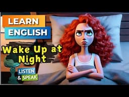 A Sleepless Night  | Improve Your English | English Listening Skills - Speaking Skills.