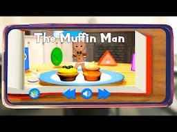 The Muffin Man feat. The Baby Shapes | Read Aloud Nursery Rhymes eBook