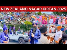 ਨਿਊਜ਼ੀਲੈਂਡ ਦੀ ਸਿੱਖ ਸੰਗਤ ਨੇ ਸਜਾਇਆ ਨਗਰ ਕੀਰਤਨ 2025 || HIGHLIGHTS - NZ SIKH SANGAT CELEBRATE SIKH PARADE