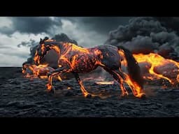 molten horses