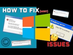 How To Fix Most Issues On Windows #windows #technology