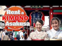 【Asakusa, Tokyo】Rent a Kimono ! Wear your favorite kimono and enjoy Japan!