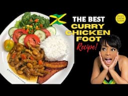 Spicy & Nice Jamaican Curry Chicken Foot Recipe! (Step by Step) - Roxy Chow Down