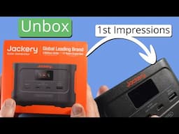 Jackary Explorer 100 plus: Tiny Powerhouse First Impressions!