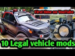 Top 10 legal bike and car modifications in India| RTO rules for legal vehicle modifications