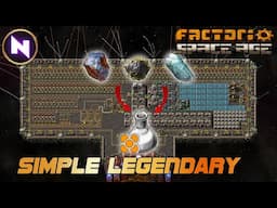 Its Really Simple; LEGENDARY SPACE SCIENCE | 64 | Factorio SPACE AGE Tutorial