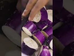 How to Reduce Bitterness in Eggplant - Cooking Tips #shorts #eggplant #veganlovlie