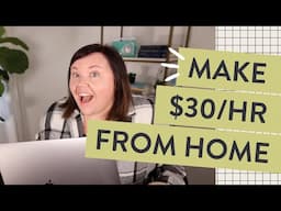 Data Entry Work from Home Jobs (Make $30+ Per Hour!)