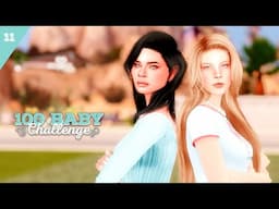 Twin Teens Become Twin Rivals? 👿 The 100 Baby Challenge 🍼  EP 11 🍼  The Sims 4