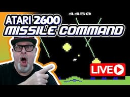 ATARI 2600 MISSILE COMMAND Is Still ADDICTIVE Today!