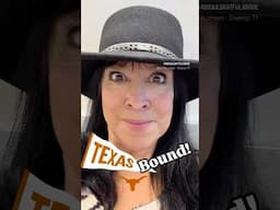 Texas Bound!! Roundtop antique show here I come! #roundtopantiqueshow #thriftingtexas