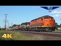 Four Trains at Jacana: Australian Trains in 4K