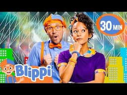 Blippi and Meekah The Curious Detectives | Blippi | Celebrating Diversity