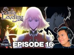 Jinwoo's Drops the Facade! New S-Ranker│Solo Leveling Episode 16 REACTION│Ore Dake Level Up na Ken