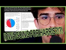 Shocking new (historically accurate) poll shows Harris leading in Iowa!! | HasanAbi Reacts |