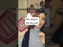 Velvet Candy y Vanilla Charm, dos dupes de Kayali #kayali #arabes #perfumes