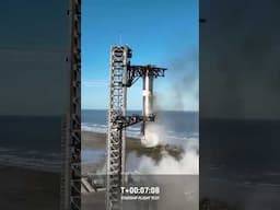 SPACEX CATCHES STARSHIP BOOSTER AGAIN!! #SpaceX #Space #Starship #Catch