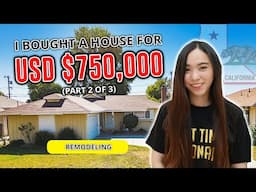 Renovating My FIRST Real Estate House Flip of 2024 for $750,000 in Los Angeles | PART 2 of 3