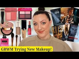 GRWM NEW MAKEUP & MOVIES | Lisa Eldridge, Natasha Denona, Nars, Rare Beauty & MORE!