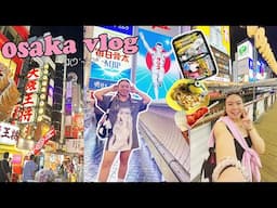 OSAKA VLOG ♡ my first time in japan, dotonbori food, kyoto, usj ++ | maarteng architect diaries