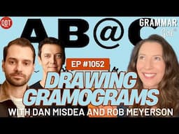 Wordplay and cartoons: The making of 'AB@C,' with Rob Meyerson & Dan Misdea. Grammar Girl 1052