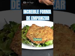 La mejor manera de empanizar #empanizar #recetas  #chefroger