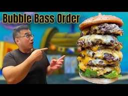 Triple Bossy Deluxe Burger w/Extra Shingles, Animal Style & A Shimmy & Squeeze..- BUBBLE BASS ORDER