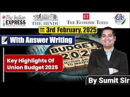 3  February 2025 | Editorial Discussion | Budget 2025