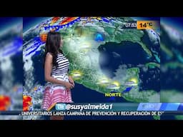 Susana Almeida Pronostico del Tiempo 18 de Febrero de 2016