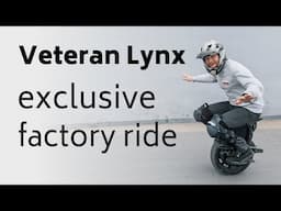 Veteran Lynx exclusive Leaperkim factory test ride