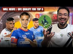 Odisha FC vs Punjab FC 1-1🔥 | ISL Top 6 Predictions! will Northeast united and Odisha FC Qualify?