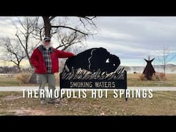 The World's Largest Natural Hot Spring at Thermopolis, Wyoming