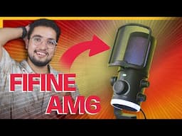 Best condenser mic for gaming and streaming? Fifine AM6 Review