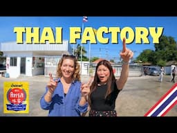 THAI FACTORY TOUR 🇹🇭 How is Thai Fish Sauce Made